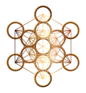 metatron circle life triangle hexagon tetrahedron symbol